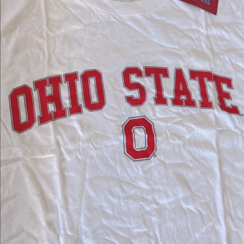 NWT [4th And 1] Ohio State Buckeyes NCAA Arched Block O Tee Adult/Men’s Small - Picture 4 of 10